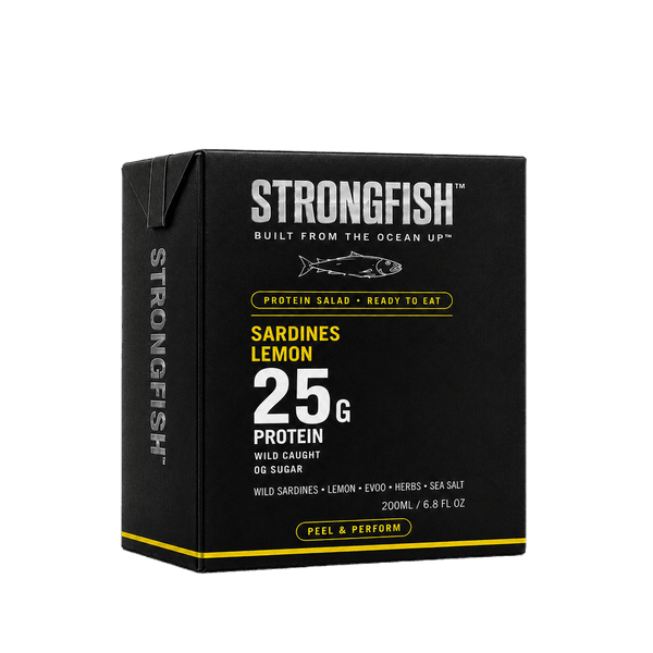 Sardines, Lemon carton — 25G wild protein